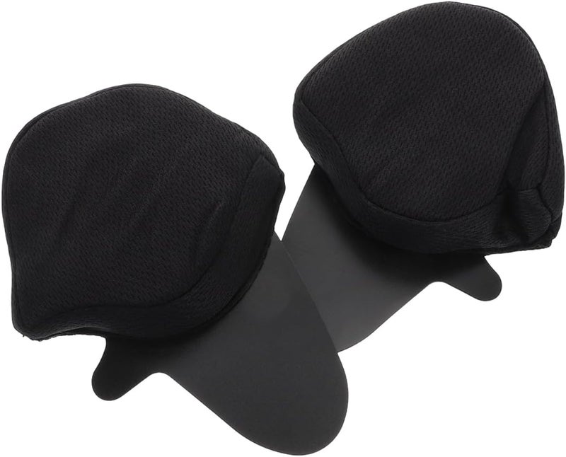 SOLUSTRE 2pcs Motorcycle Helmet Ear Pads Wind Blocker Chin Strap for Biking Full Coverage Ear Protection Accessories - Image 1